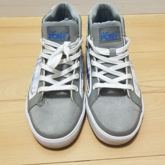 Pony Plaid Sneakers , wn 7 - Picture 2 of 6